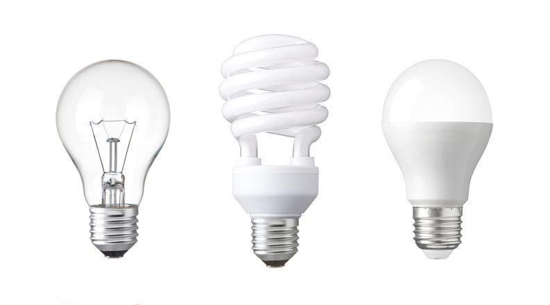 3 Common Types of Light Bulbs